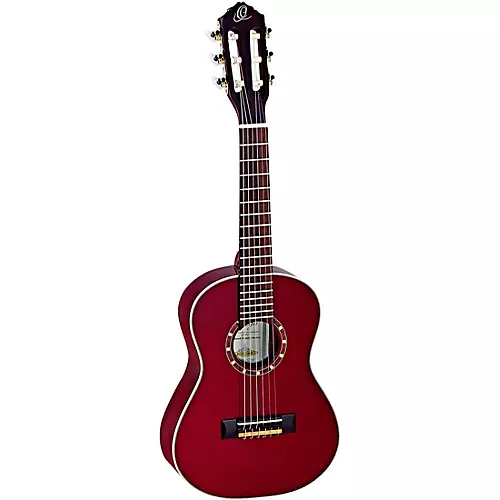 Ortega Family Series R121-1/4WR 1/4 Size Classical Guitar Transparent Wine Red 0.25 - musicians--Friend