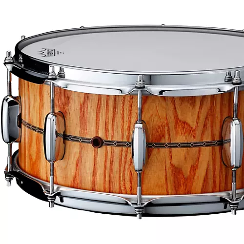 TAMA STAR Reserve Stave Ash Snare Drum 14 x 6.5 in. Oiled Amber Ash - musicians--Friend