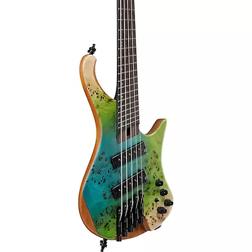 Ibanez EHB1505MS 5-String Multi-Scale Ergonomic Headless Bass Ocean Inlet Flat - musicians--Friend