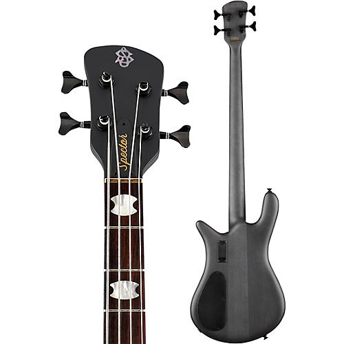 Spector Euro 4 LX Neck-Through Electric Bass Black Stain Matte - musicians--Friend