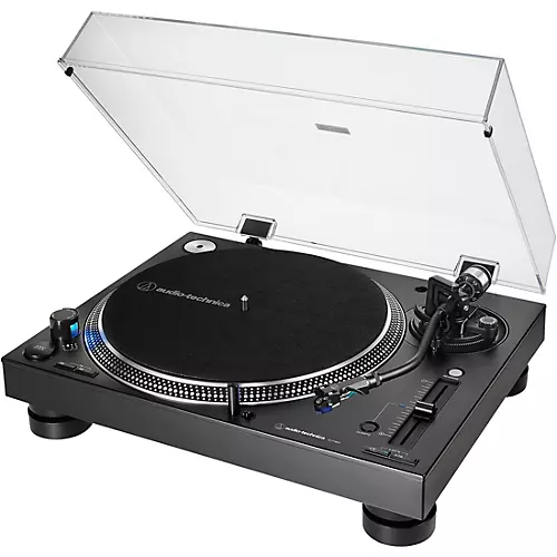 Audio-Technica AT-LP140XP Direct-Drive Professional DJ Turntable Silver - musicians--Friend