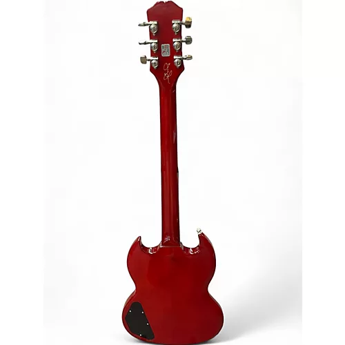 Used Epiphone Tony Iommi SG Custom Cherry Solid Body Electric Guitar Cherry - musicians--Friend