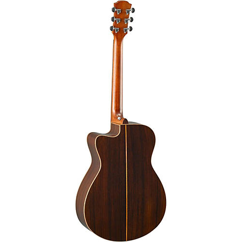Yamaha A-Series AC3R Concert Cutaway Acoustic-Electric Guitar Tobacco Brown Sunburst - musicians--Friend