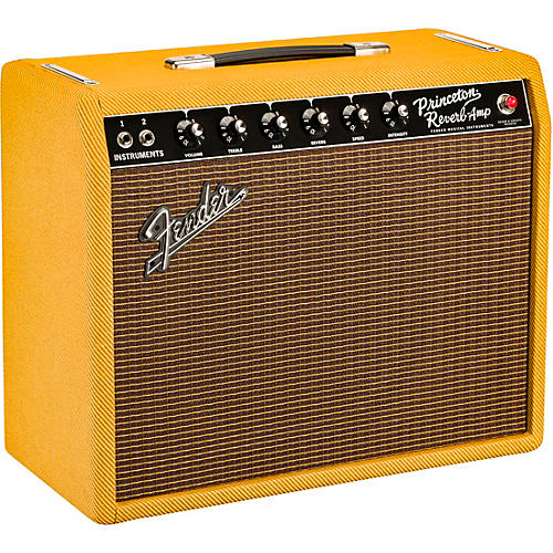 Fender Limited-Edition '65 Princeton Reverb 12W 1x12 Celestion G12-65 Tube Guitar Combo Amp Tweed - musicians--Friend