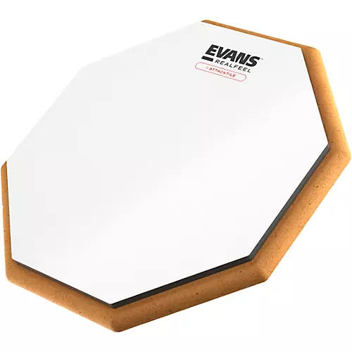 EVANS RealFeel Attacktile Drum Pad 10 in. - musicians--Friend