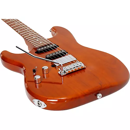 Schecter Guitar Research Traditional Van Nuys Left-Handed Electric Guitar Gloss Natural Ash - musicians--Friend