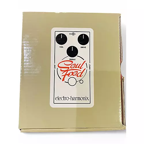 Used Electro-Harmonix Soul Food Overdrive Effect Pedal - musicians--Friend