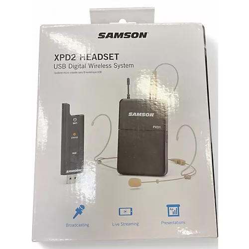 Used Samson xpd2 Headset Wireless System - musicians--Friend