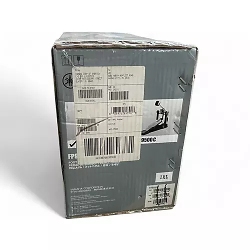 Used Yamaha 2.5in FP9500C BASS DRUM PEDAL CHORME Drum CHORME 19 - musicians--Friend