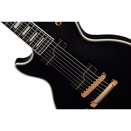 Epiphone Matt Heafy Les Paul Custom Origins 7-String Left-Handed Electric Guitar Ebony - musicians--Friend