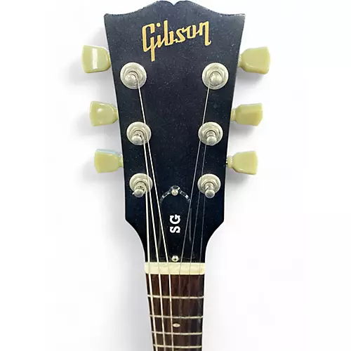 Used Gibson SG Special Satin Black Solid Body Electric Guitar Satin Black - musicians--Friend