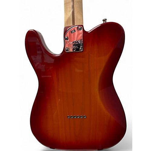 Used Fender American Deluxe Telecaster Aged Cherry Sunburst Solid Body Electric Guitar Aged Cherry Sunburst - musicians--Friend