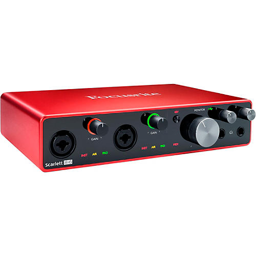 Focusrite Scarlett 8i6 USB Audio Interface Gen 3 - musicians--Friend