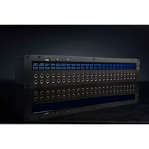 Black Lion Audio PBR TRS3 LIT 48-Point Gold-Plated TRS Patchbay - musicians--Friend