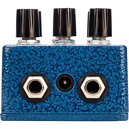 EarthQuaker Devices Zoar Dynamic Audio Grinder Distortion Effects Pedal Blue and White - musicians--Friend