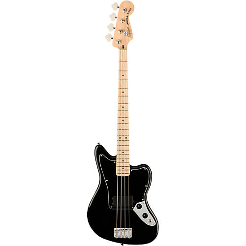 Squier Affinity Series Jaguar Bass H Maple Fingerboard Black - musicians--Friend