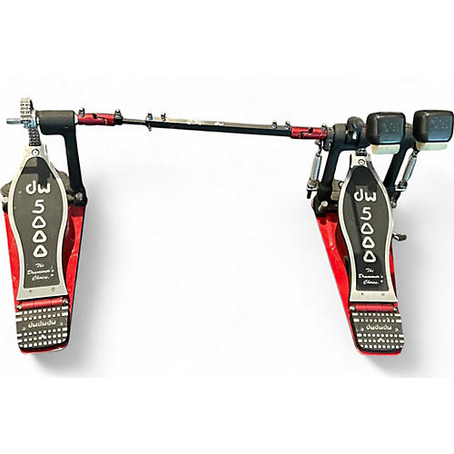 Used DW 5002AD3 Accelerator Double Double Bass Drum Pedal - musicians--Friend