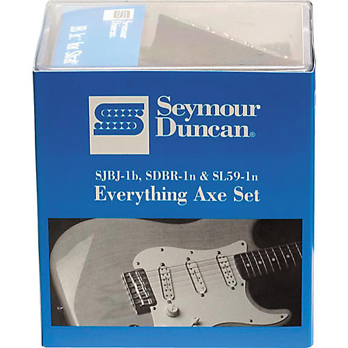Seymour Duncan Everything Axe Single-Coil Electric Guitar Pickup Set White - musicians--Friend