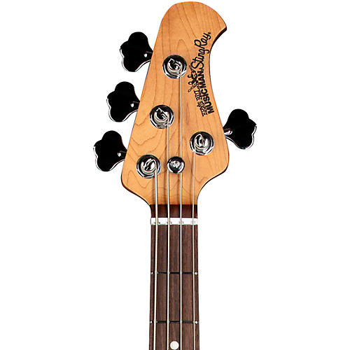 Ernie Ball Music Man StingRay Special HH Electric Bass Guitar Black and Chrome - musicians--Friend