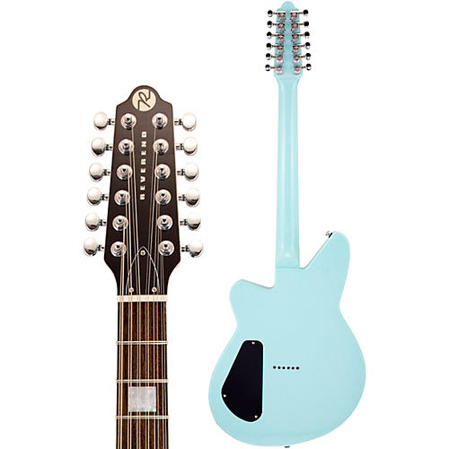 Reverend Airwave 12 String Electric Guitar Chronic Blue - musicians--Friend