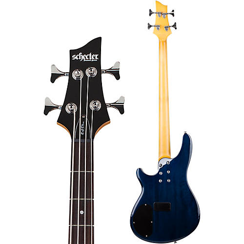 Schecter Guitar Research C-4 Plus Electric Bass See-Thru Cherry Burst - musicians--Friend