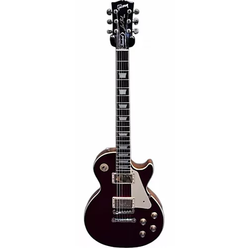 Used Gibson Les Paul Standard 1960S Neck Sparkling Burgandy Solid Body Electric Guitar Sparkling Burgandy - musicians--Friend