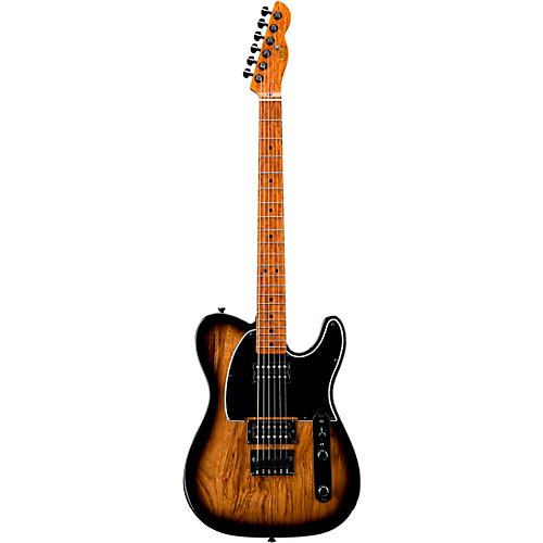 LsL Instruments Bad Bone 2 Black Limba Electric Guitar Black Burst - musicians--Friend