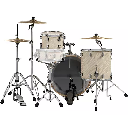 PDP by DW Concept Maple 3-Piece Rock Shell Pack With Chrome Hardware Twisted Ivory - musicians--Friend