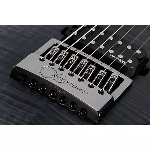 Schecter Guitar Research Banshee Mach-7 EverTune 7-String Electric Guitar FalloutBurst - musicians--Friend