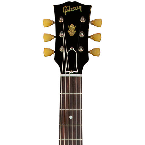 Gibson Custom Murphy Lab 1958 ES-335 Light Aged Semi-Hollow Electric Guitar Tri-Burst - musicians--Friend