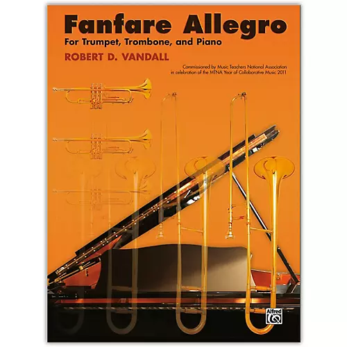 Alfred Fanfare Allegro Trumpet, Trombone & Piano Intermediate - musicians--Friend