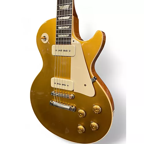 Used 2019 Gibson LPR6 1956 Les Paul VOS Gold Top Solid Body Electric Guitar Gold Top - musicians--Friend
