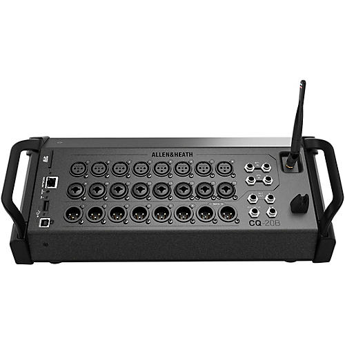 Allen & Heath CQ-20B Digital Mixer Bundle With SKB iSeries Case - musicians--Friend