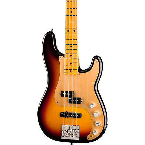 Fender American Ultra II Precision Bass Maple Fingerboard Avalanche - musicians--Friend