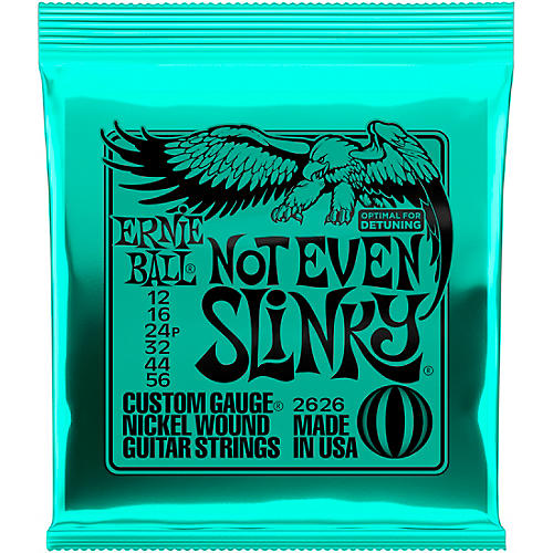 Ernie Ball 2626 Nickel Not Even Slinky Drop Tuning Electric Guitar Strings - musicians--Friend