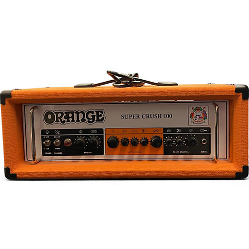 Used Orange Amplifiers Super Crush 100H Solid State Guitar Amp Head - musicians--Friend