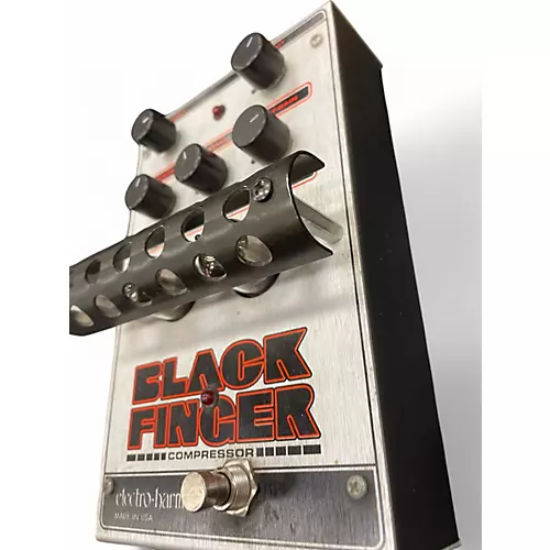 Used Electro-Harmonix Classics Black Finger Compressor Effect Pedal - musicians--Friend