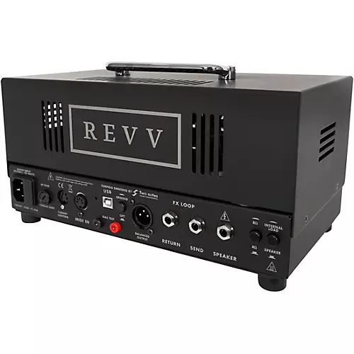 Revv Amplification D20 20W Tube Guitar Amp Head Black - musicians--Friend