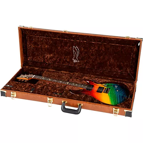 PRS Private Stock Custom 24-08 With Curly Maple Top, Figured Mahogany Back and Neck, Brazilian Rosewood Fretboard, Pattern Regular Neck Shape Electric Guitar Darkside Cross Fade - musicians--Friend