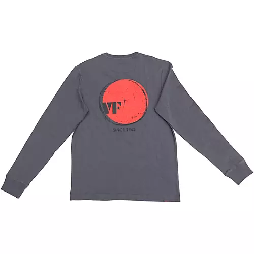 Vic Firth Long Sleeve Tee Large Gray - musicians--Friend