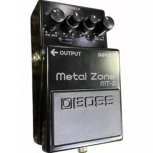 Used BOSS MT2 Metal Zone Distortion 30TH Anniversary Effect Pedal - musicians--Friend