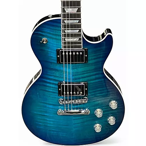 Used 2024 Gibson Les Paul Modern blueberry burst Solid Body Electric Guitar blueberry burst - musicians--Friend
