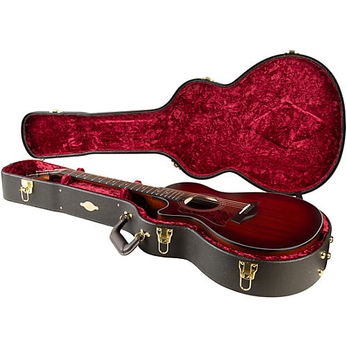 Taylor 322ce Left-Handed Grand Concert Acoustic-Electric Guitar Shaded Edge Burst - musicians--Friend