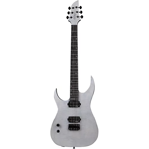 Schecter Guitar Research KM-6 MK-III Legacy Left-Handed Electric Guitar Transparent White Satin - musicians--Friend