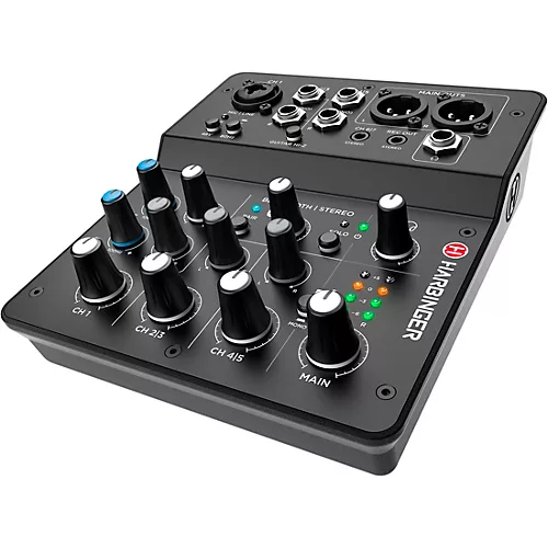 Harbinger LV7 7-Channel Analog Mixer With Bluetooth - musicians--Friend