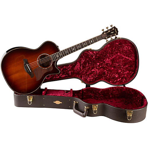 Taylor 814ce Custom 50th Anniversary Builder's Edition Grand Auditorium Acoustic-Electric Guitar Shaded Edge Burst - musicians--Friend