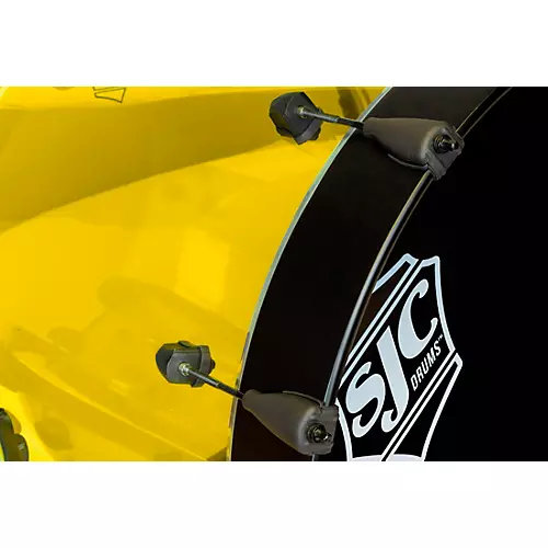 SJC Drums Josh Dun Torch 3-Piece Shell Pack Yellow Acrylic - musicians--Friend