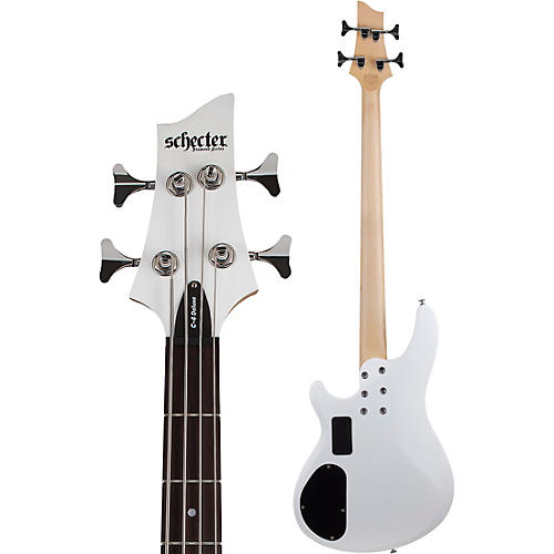 Schecter Guitar Research C-4 Deluxe Electric Bass Satin Black - musicians--Friend