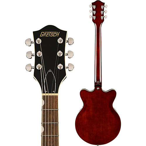 Gretsch Guitars G2655 Streamliner Center Block Jr. Double Cutaway With V-Stoptail Electric Guitar Claret Burst - musicians--Friend