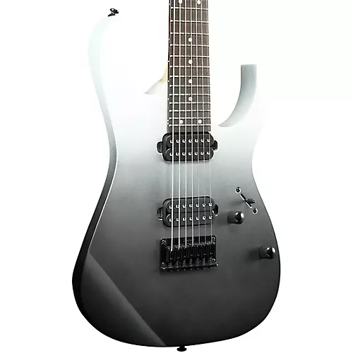Ibanez RG Series RG7421 7-String Electric Guitar Pearl Black Fade Metallic - musicians--Friend